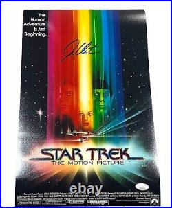 William Shatner Signed Autographed Star Trek The Motion Picture 11x17 Poster JSA