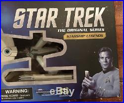 William Shatner Signed Diamond Select Star Trek Enterprise NCC-1701-A Beckett
