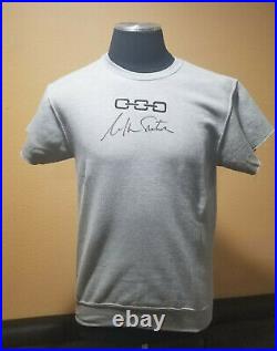 William Shatner Signed Embroidered Shirt as seen in TOS ep. Bread and Circuses