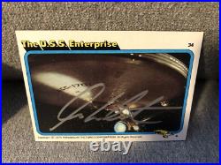 William Shatner Signed Jersey, Card, And 8x10 All 3 JSA COA Star Trek