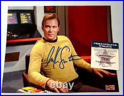 William Shatner Signed (STAR TREK KIRK) 8x10 Authentic Original Autograph withCOA William Shatner Signed (STAR TREK KIRK) 8x10 Authentic Original Autograph withCOA