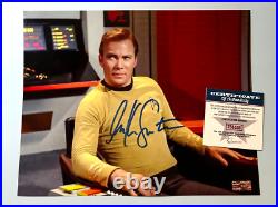 William Shatner Signed (STAR TREK KIRK) 8x10 Authentic Original Autograph withCOA William Shatner Signed (STAR TREK KIRK) 8x10 Authentic Original Autograph withCOA