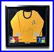 William-Shatner-Signed-Star-Trek-Yellow-Shirt-Framed-COA-BAS-Auto-Kirk-Spock-01-img