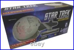 William Shatner Signed Twice Star Trek Starship NCC-1701A JSA 80286