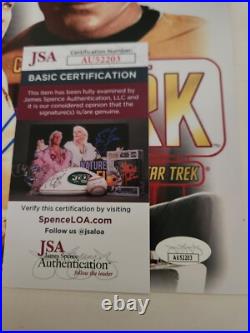 William Shatner Star Trek Autographed 8x10 With JSA Certified