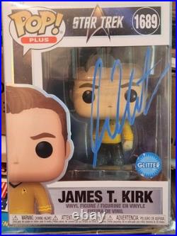 William Shatner Star Trek Autographed Funko Pop With Certification
