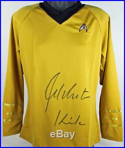 William Shatner Star Trek Kirk Authentic Signed Uniform Shirt BAS Witnessed