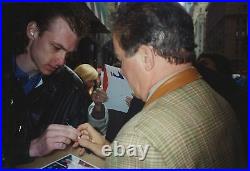 William Shatner Star Trek Signed Autographed Color 8x10 Photo Psa Dna Aa33706