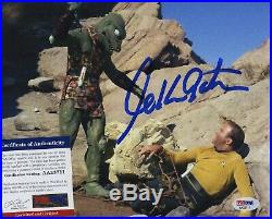 William Shatner Star Trek Signed Autographed Color 8x10 Photo Psa Dna Aa33711