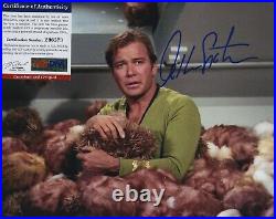 William Shatner Star Trek Signed Autographed Color 8x10 Photo Psa Dna Z96573