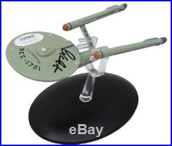 William Shatner Star Trek Signed U. S. S. Enterprise NCC 1701 5 Inch Figure JSA