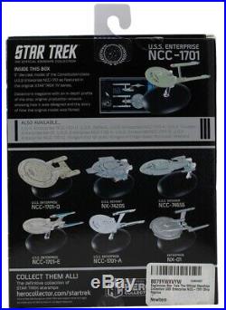 William Shatner Star Trek Signed U. S. S. Enterprise NCC 1701 5 Inch Figure JSA