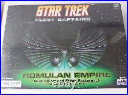 Wizkids Heroclix NECA Star Trek Fleet Captains Romulan Empire Game New Sealed