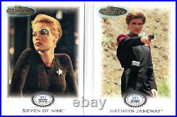 Women Of Star Trek Voyager Uk Exclusive Archive Collection Set G1-g5 397/999