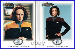 Women Of Star Trek Voyager Uk Exclusive Archive Collection Set G1-g5 397/999