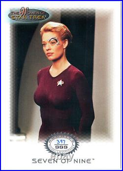 Women Of Star Trek Voyager Uk Exclusive Archive Collection Set G1-g5 397/999