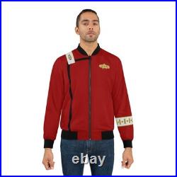 Wrath of Khan Star Trek Original Series Uniform Bomber Jacket Cosplay Halloween